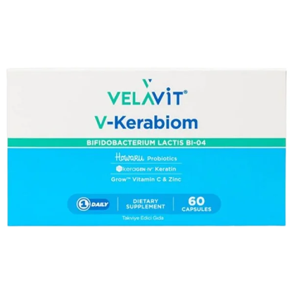 Velavit V-Kerabiom 60 Kapsül - Görsel 6