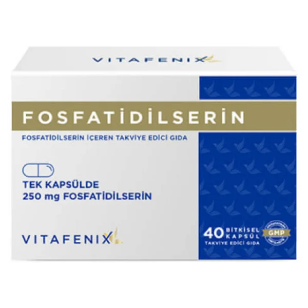 Vitafenix Cognifenix Fosfatidilserin Sitikolin 40 Kapsül - Görsel 8