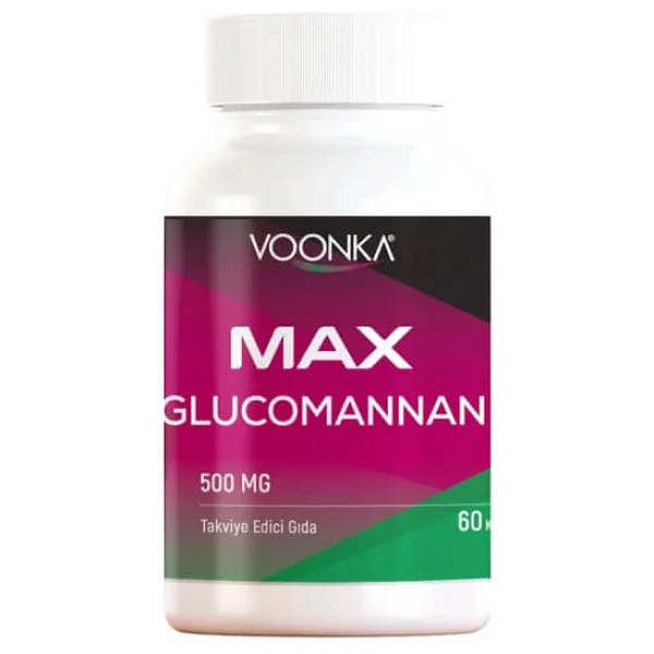 Voonka Max Glucomannan 500 Mg 60 Kapsül - Görsel 7