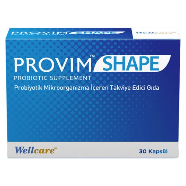 Wellcare Provim Shape Probiyotik 30 Kapsül - Görsel 3