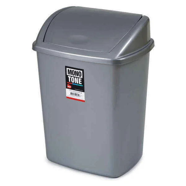 Mono Tone Sallanır Kapak Çöp Kovası No:4 26 lt BO842 - Görsel 5