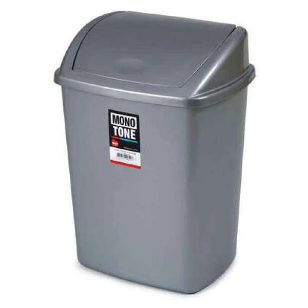 Mono Tone Sallanır Kapak Çöp Kovası No:4 26 lt BO842 - Görsel 4