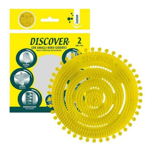Discover Lemon 2'li Çok Amaçlı Koku Giderici - Görsel 3
