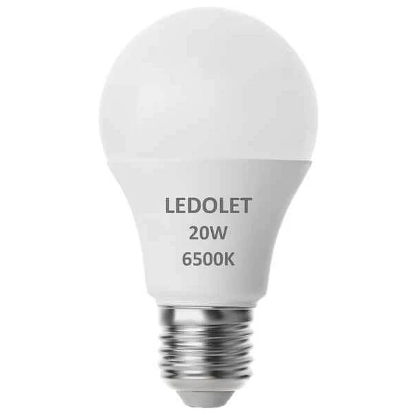 Ledolet 20W Beyaz LED Ampul - Görsel 2