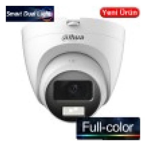 Dahua Hac-T1a21-U-Il-A Full HD 2 Mp 2.8mm Lens 360 Derece Gece Görüşlü Güvenlik Kamerası - Görsel 3