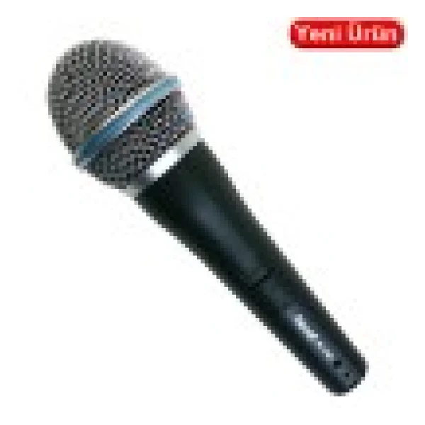 Roof R-100 600 Ohm Dinamik Kablolu El Mikrofonu - Görsel 2