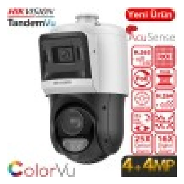 Hikvision Ds-2se4c425mwg-E/Rb/14 Speed Dome 4 Mp 360 Derece Gece Görüşlü Ip Güvenlik Kamerası - Görsel 2