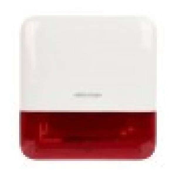 Hikvision Ds-Ps1-E-We Kırmızı Kablosuz Dış Ortam Siren - Görsel 2