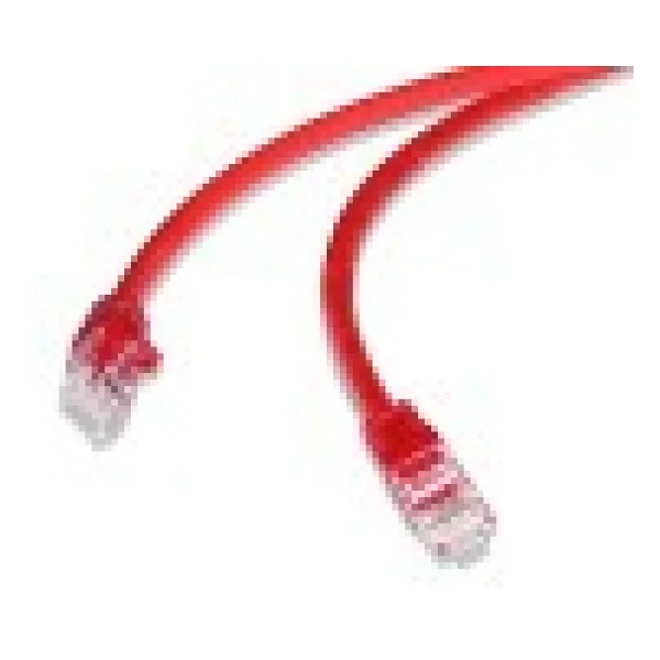 Flaxes Fnk-601 1 M Kırmızı Cat6 Patch Kablo - Görsel 2
