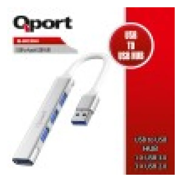 Qport Q-Uc204 4 Port USB Çoğaltıcı - Görsel 4