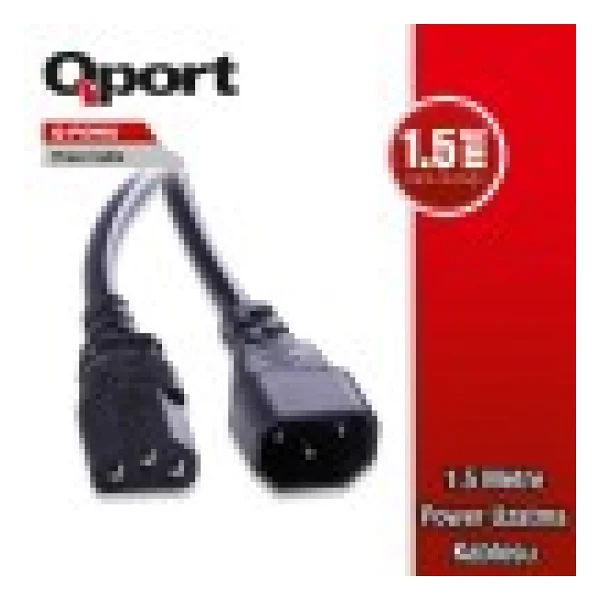 Qport Q-Powu 1.5 M Güç Kablosu - Görsel 6