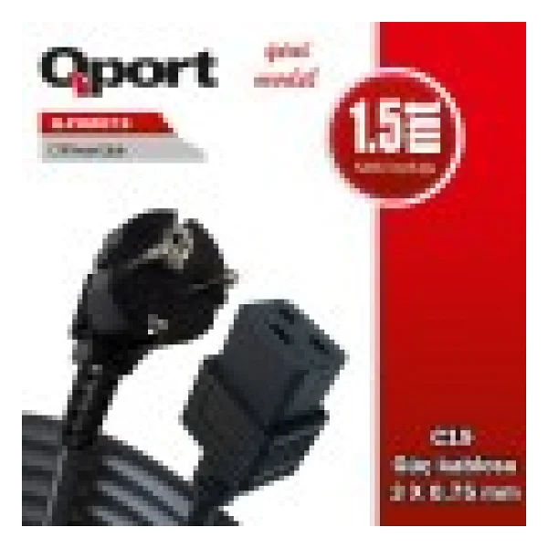 Qport Q-Powc19 1.5 M Güç Kablosu - Görsel 4