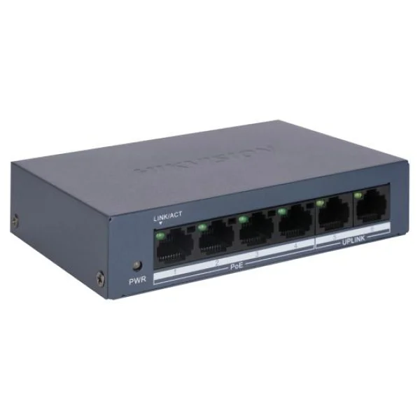 Hikvision DS-3E0106MP-E/M 4 Port PoE Switch