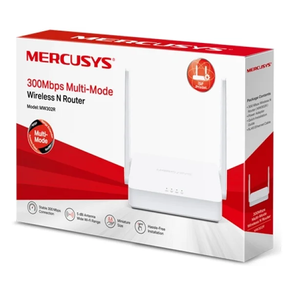 Mercusys Mw302r 2 Port 300 Mbps Router - Görsel 2