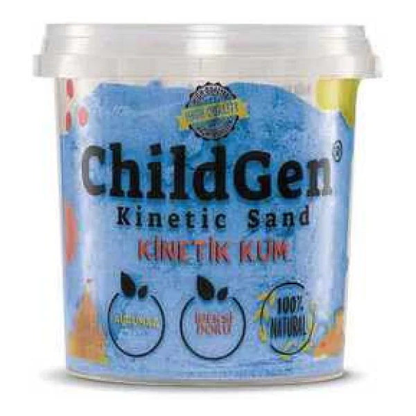 Childgen Mavi Doğal Kinetik Kum 500 Gr - Görsel 5