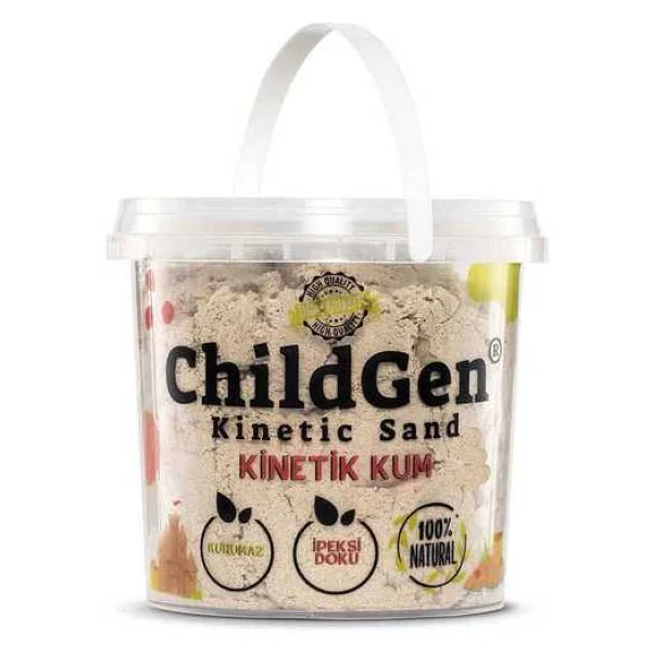 Childgen Naturel Doğal Kinetik Kum 500 Gr - Görsel 9
