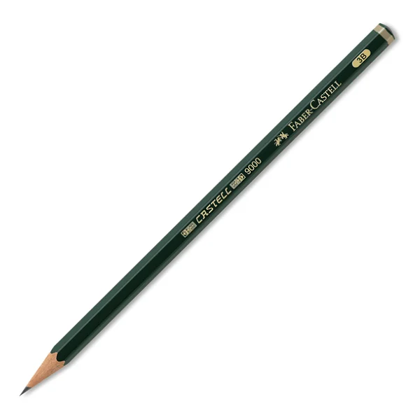 Faber-Castell 9000 Dereceli 3B Kurşun Kalem - Görsel 4