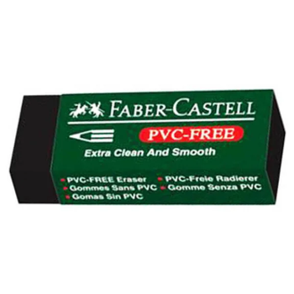 Faber-Castell 7089/20 Siyah Büyük Silgi - Görsel 5
