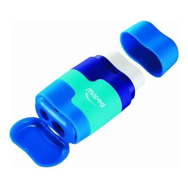 Maped Connect Çift Delikli Silgili Kalemtıraş 049221 - Görsel 4