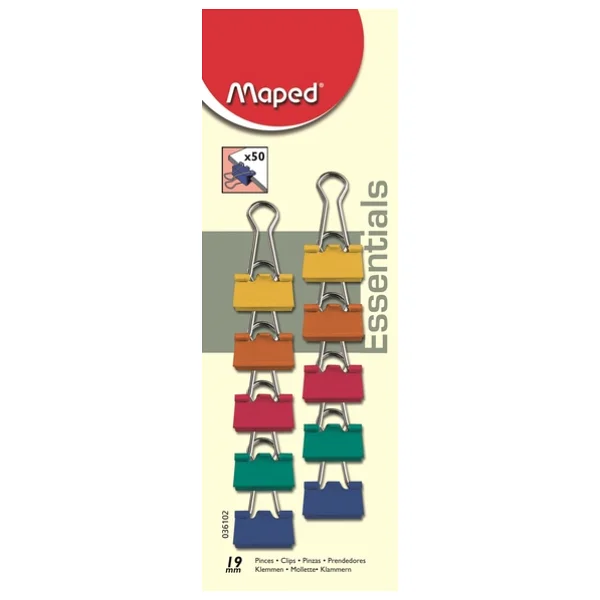 Maped 19 Mm 10'lu Renkli Kıskaç - Görsel 6