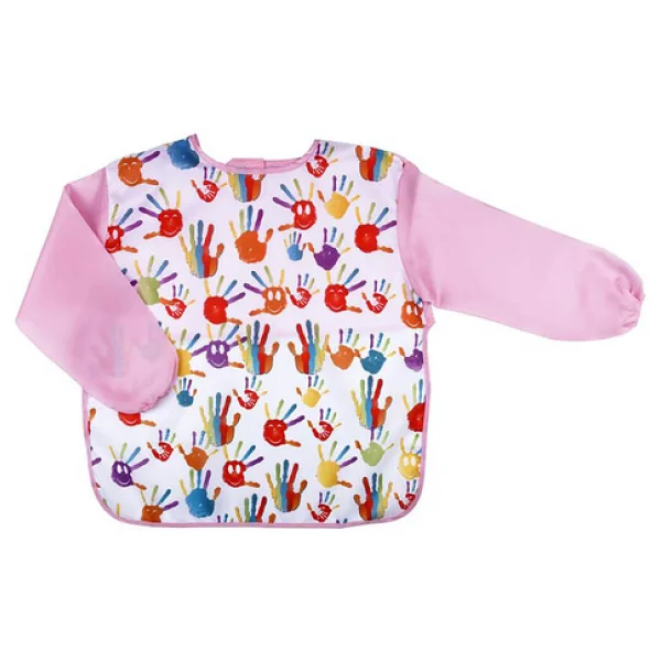Nova Color Buyuk Boy Ogrenci Boyama Onlugu Pembe Desenlı - Görsel 2
