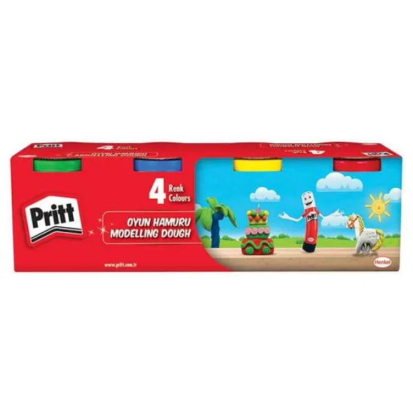 Pritt 4 Renk X 100 Gr Oyun Hamuru - Görsel 4