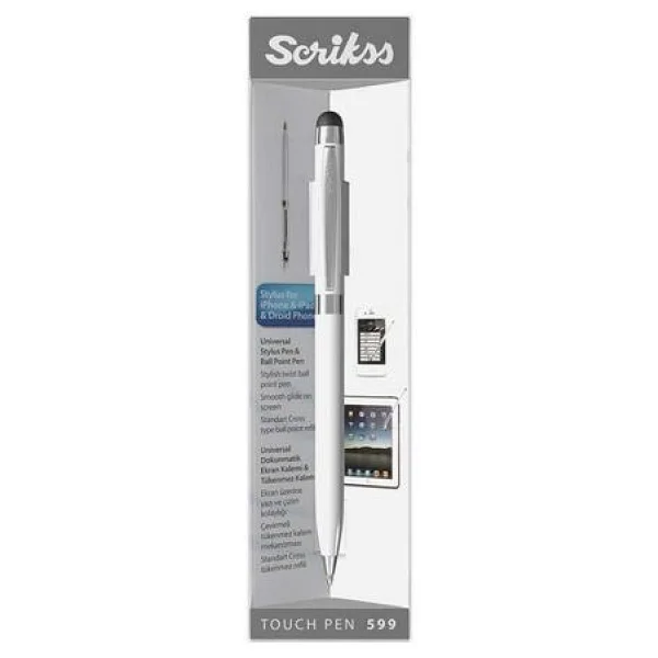 Scrikss 599 Touch Pen Tükenmez Kalem - Görsel 3