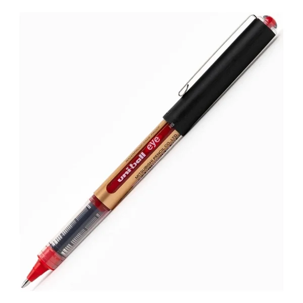 Uni-Ball Ub-150 Eye Broad Kırmızı 1.0 Mm Roller Kalem - Görsel 6