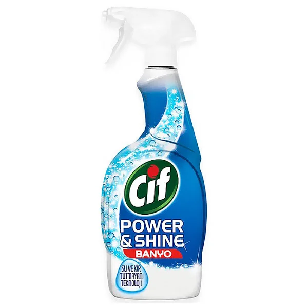 Cif Cleanboost Power & Shine Banyo Sprey Temizleyici 750 Ml - Görsel 8