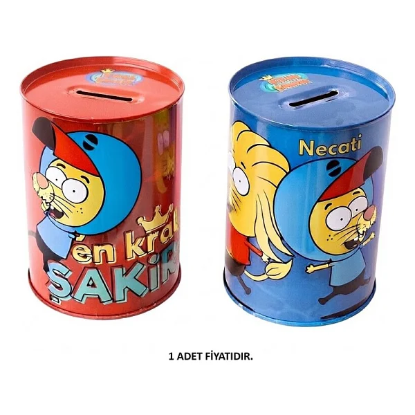 Kral Şakir Metal Kumbara Ks-6258 - Görsel 6