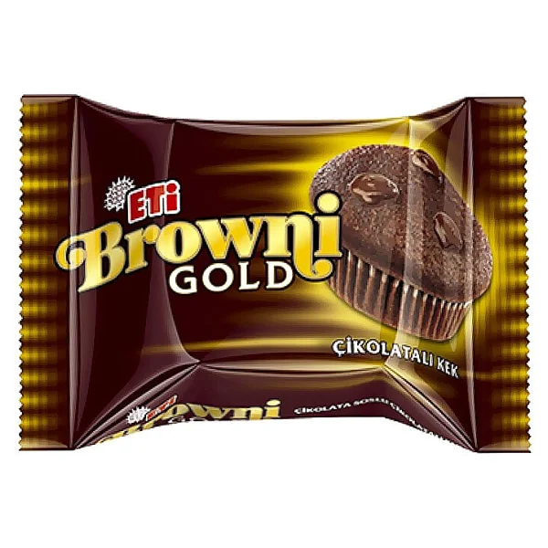 Eti Browni Gold Çikolatalı Kek 45 Gr - Görsel 3