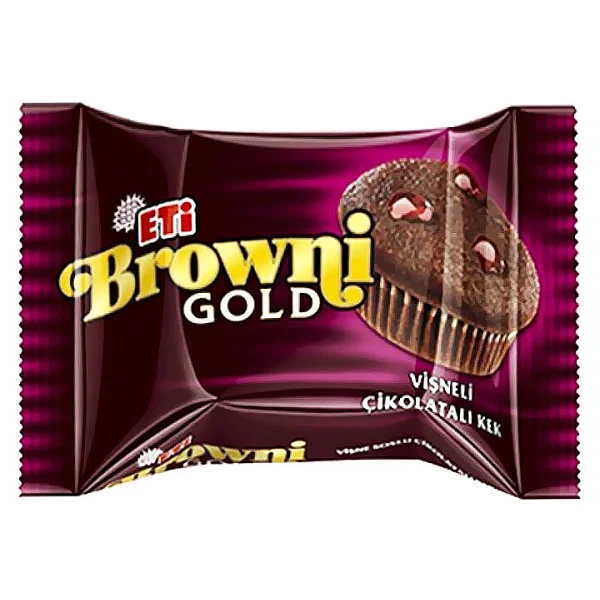 Eti Browni Gold Vişne Soslu Çikolatalı Kek 45 Gr - Görsel 3
