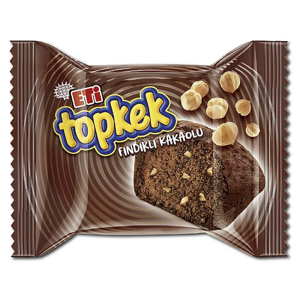 Eti Topkek Fındıklı Kakaolu Kek 35 Gr - Görsel 2
