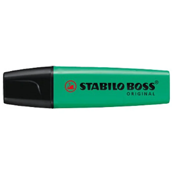 Stabilo Boss Original Turkuaz Fosforlu Kalem - Görsel 5