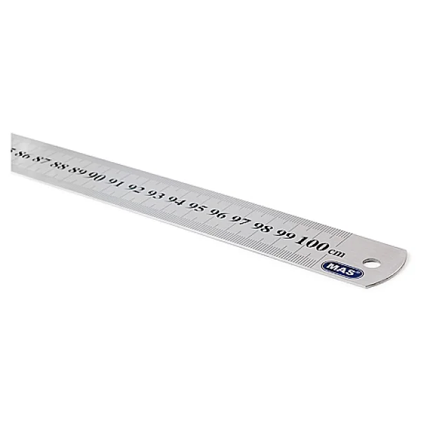 Mas Standart Cetvel Çelik 100 Cm - Görsel 8