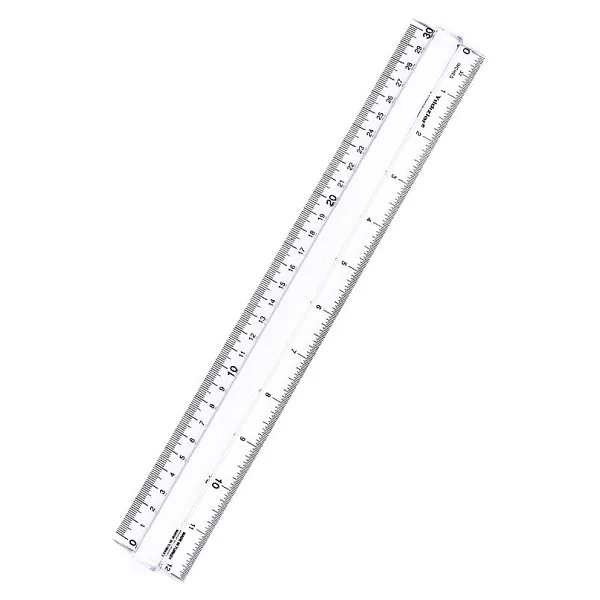 Yıldızlar 010 30 Cm Mercekli Plastik Cetvel - Görsel 3