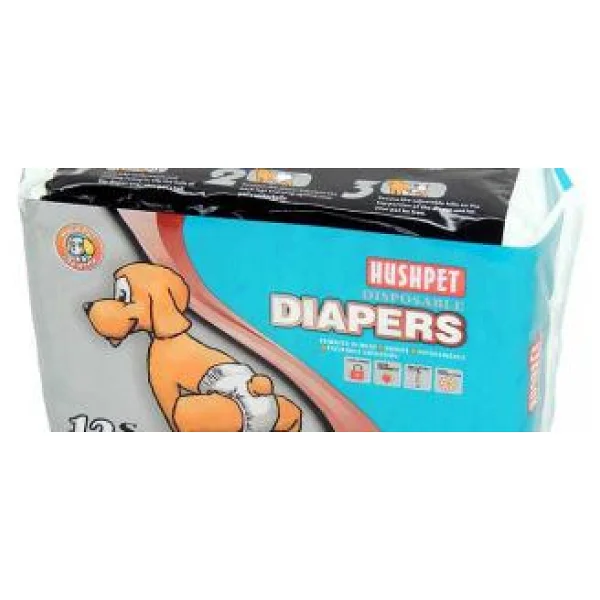 Hushpet Ultra Emici Köpek Külot Çiş Pedi S 12li - Görsel 2