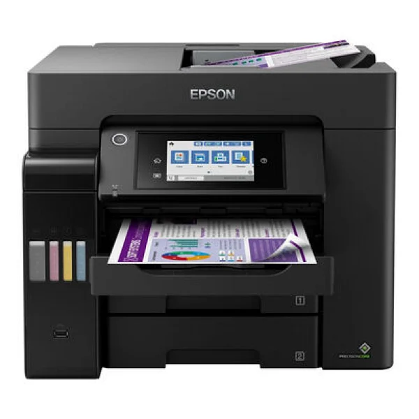 Epson Ecotank L6570 Wi-Fi + Tarayıcı + Fotokopi + Faks Renkli Çok Fonksiyonlu Tanklı Mürekkep Püskürtmeli Yazıcı - Görsel 5