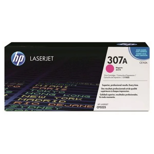 HP 307A CE743A Kırmızı Toner - Görsel 8