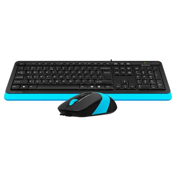 A4 Tech F1010 Kablolu Klavye Mouse Seti - Görsel 2