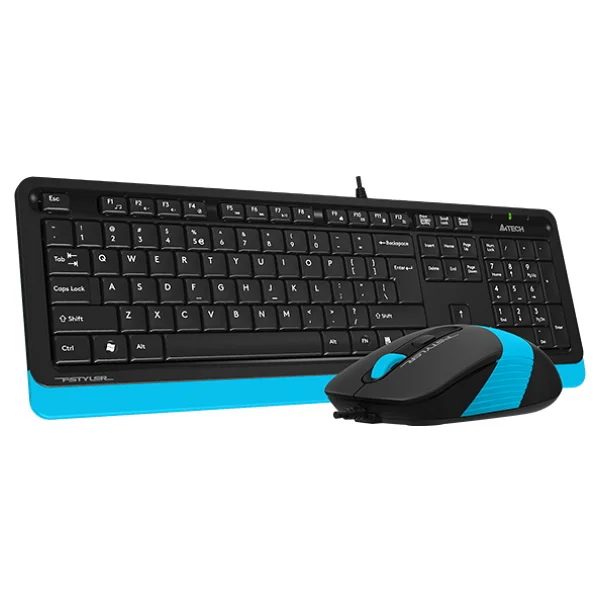 A4 Tech F1010 Kablolu Klavye Mouse Seti - Görsel 3