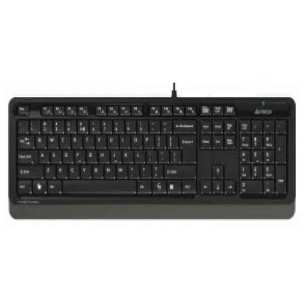 A4 Tech Fstyler Fk10 Gri Q Kablolu Klavye - Görsel 2