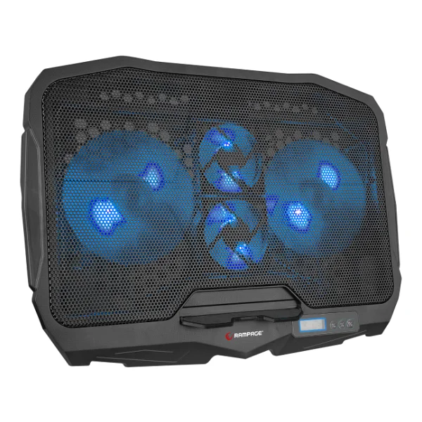 Rampage Ad-Rc4 4 LED Fanlı USB 2.0 15"-17" Laptop Soğutucu - Görsel 4