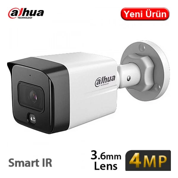 Dahua Ipc-Hfw1431tc1-Sa-0360b-S6 4 Mp 3.6mm Lens Gece Görüşlü Ip Güvenlik Kamerası - Görsel 2