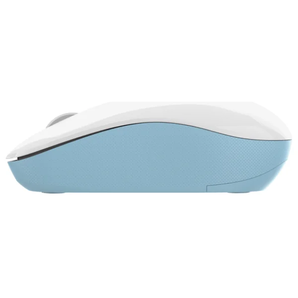 Everest Smw-973 Beyaz-Mavi Optik Kablosuz Mouse - Görsel 2