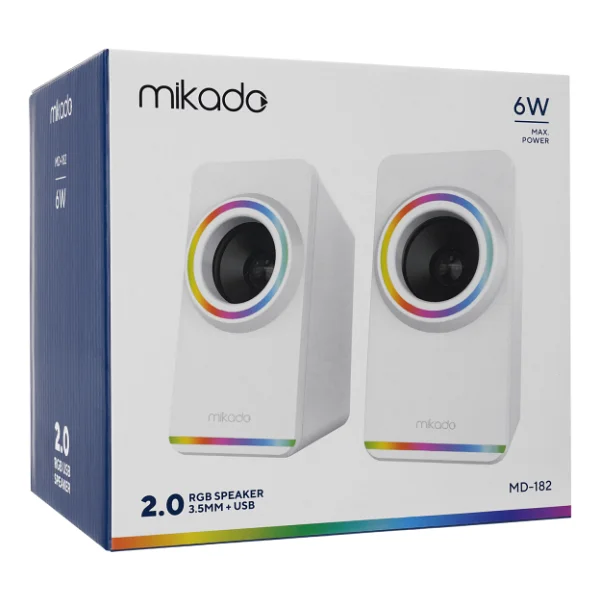 Mikado Md-182 RGB 1+1 Hoparlör - Görsel 4