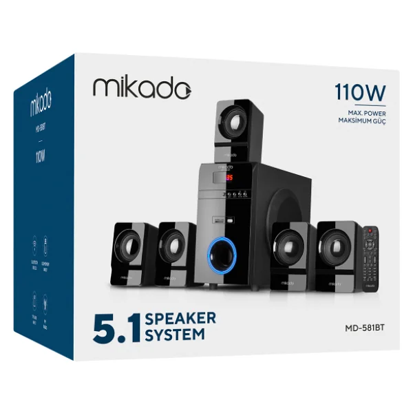 Mikado Md-582bt Müzik Seti - Görsel 3