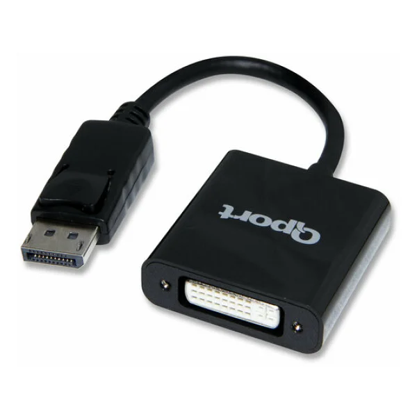 Qport Q-DPD DisplayPort to DVI Dönüştürücü - Görsel 2