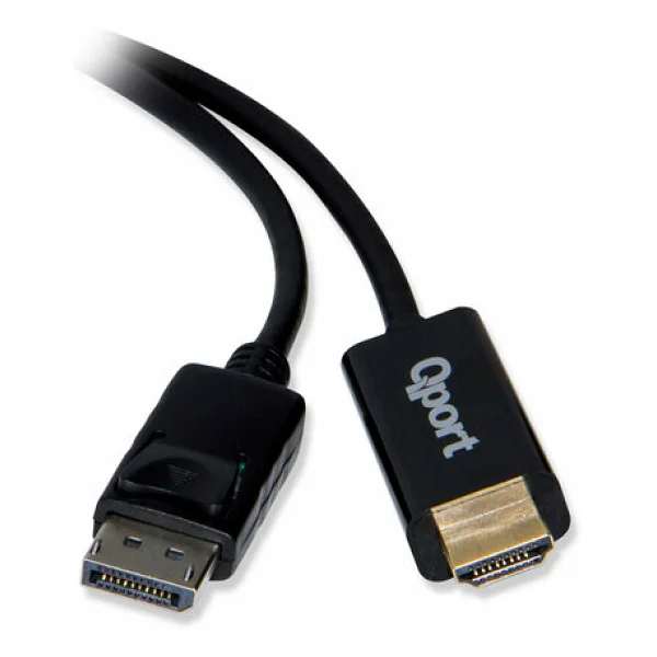Qport Q-DPH Display Port To HDMI Çevirici - Görsel 4