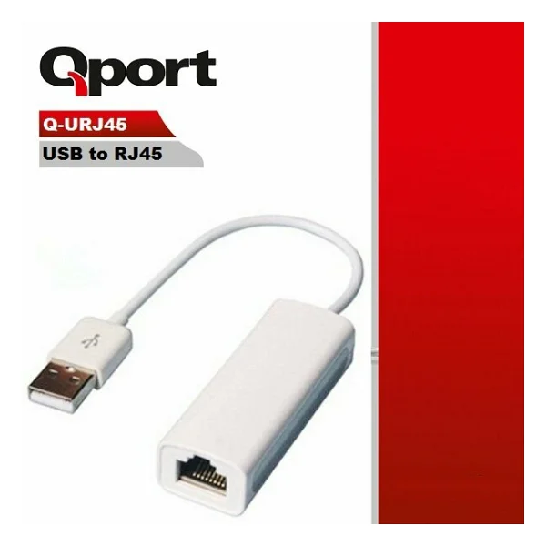 Qport Q-Urj45 USB 2.0 To Ethernet Dönüştürücü - Görsel 2
